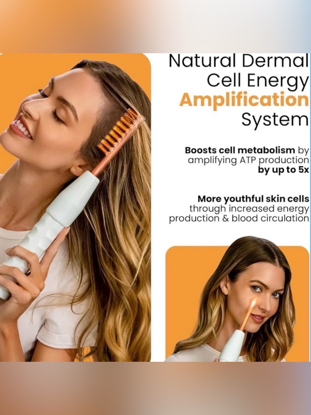 Dermatology Skin & Hair Rejuvenation High Frequency Spa Radiofrequency Wand